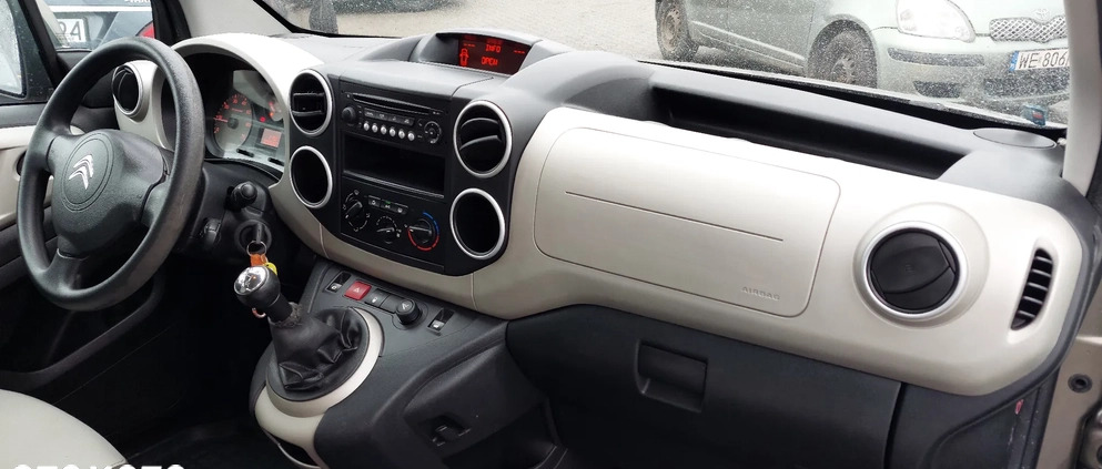 Citroen Berlingo cena 24840 przebieg: 308530, rok produkcji 2014 z Jordanów małe 497